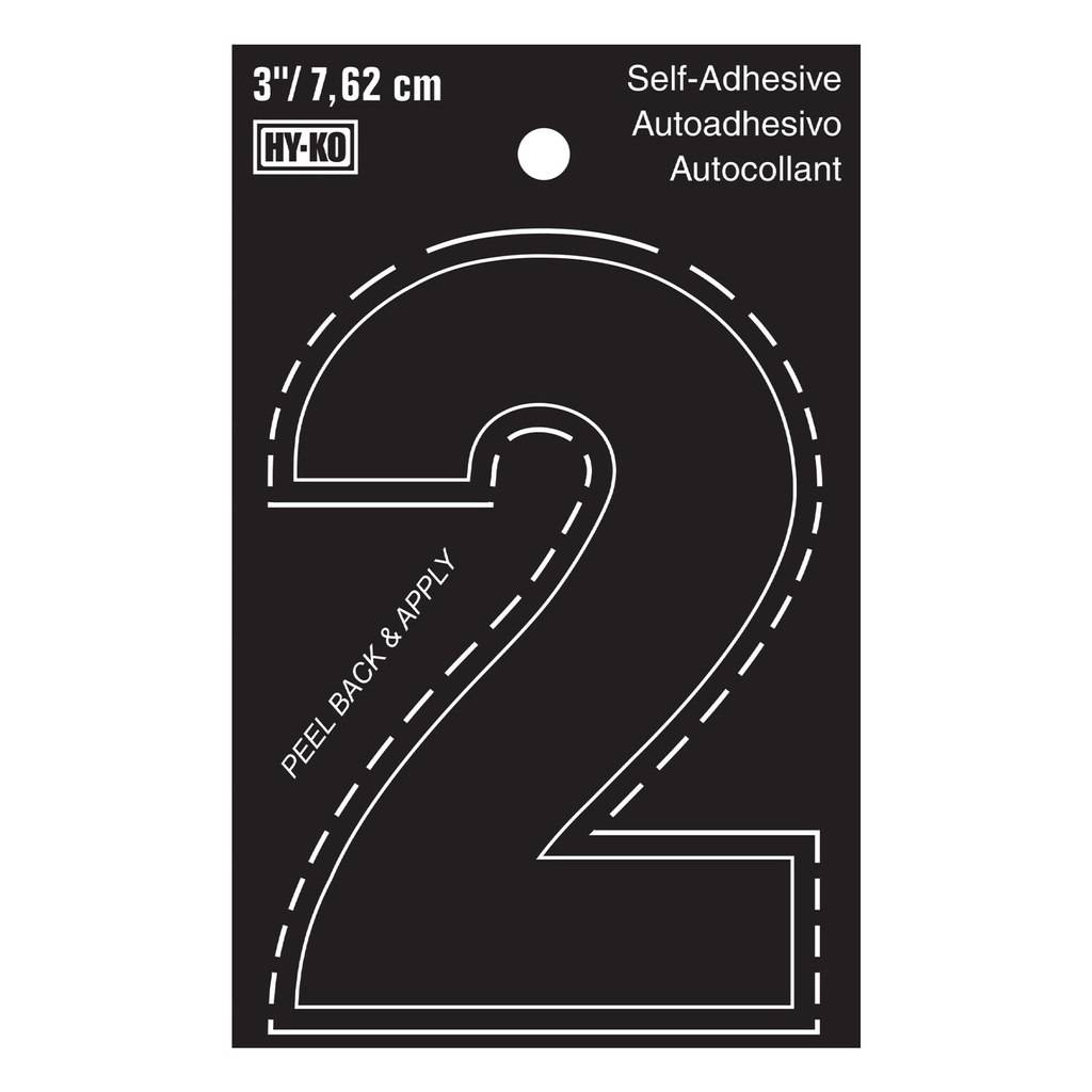3IN BLACK VINYL NBR 2