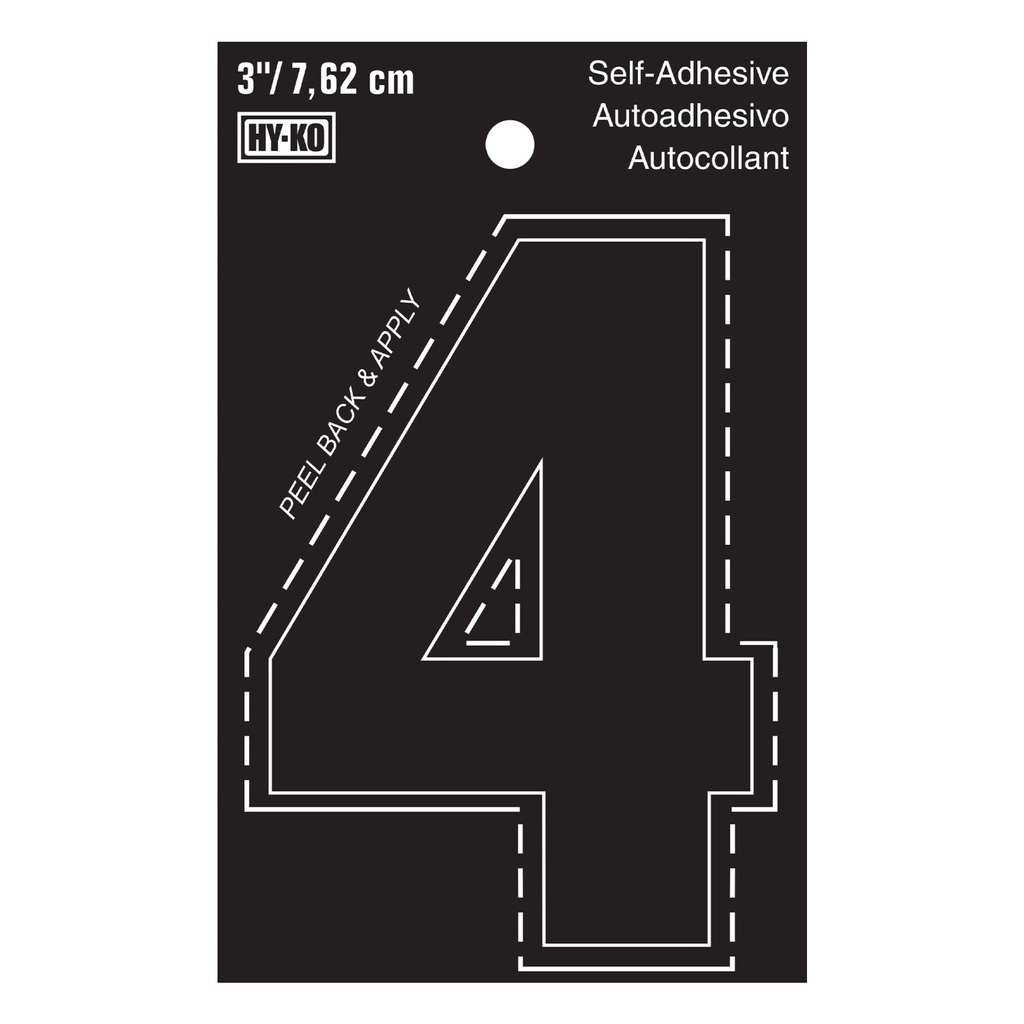 3IN BLACK VINYL NBR 4