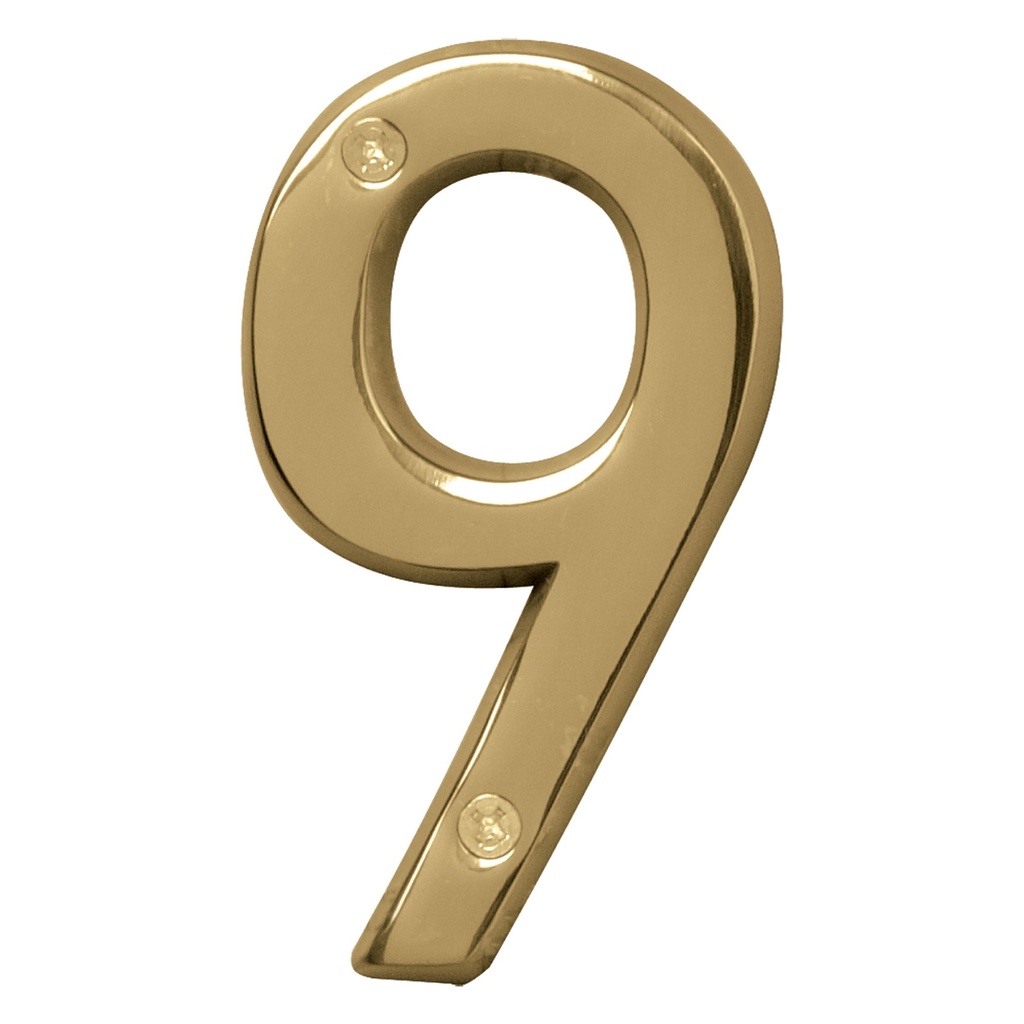 4IN POLISHED BRASS NBR 9