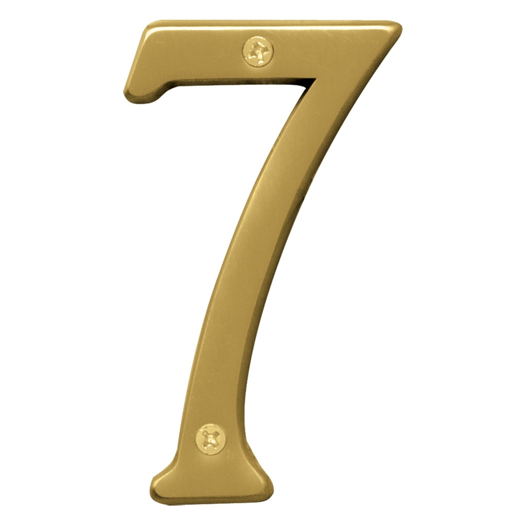 4IN BRUSHED BRASS NBR 7