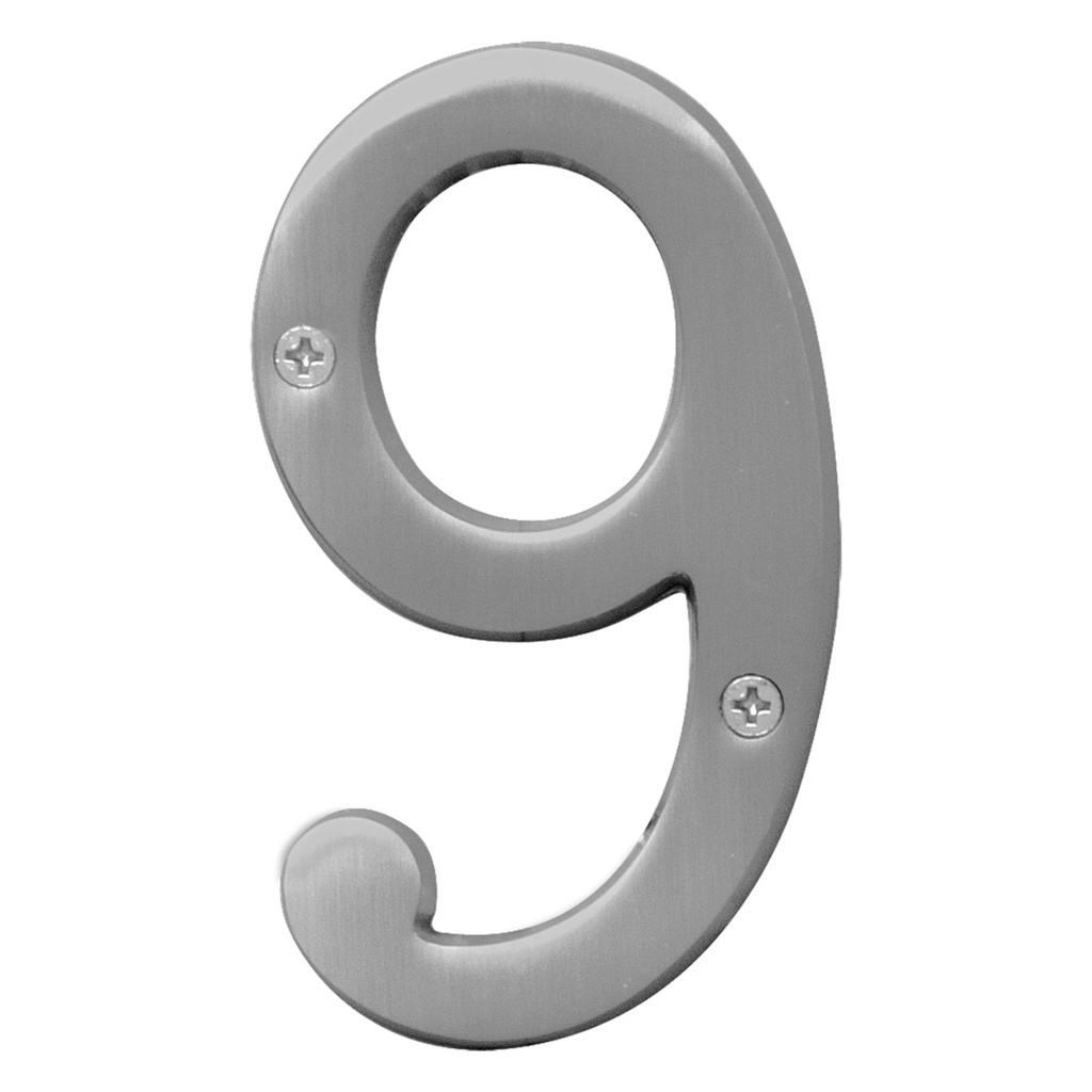 4IN SATIN NICKEL NBR 9