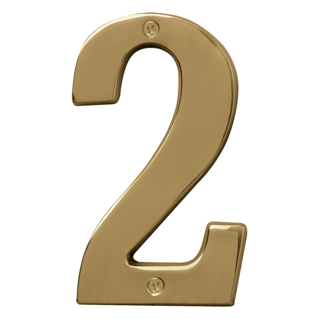 5IN POLISHED BRASS NBR 2