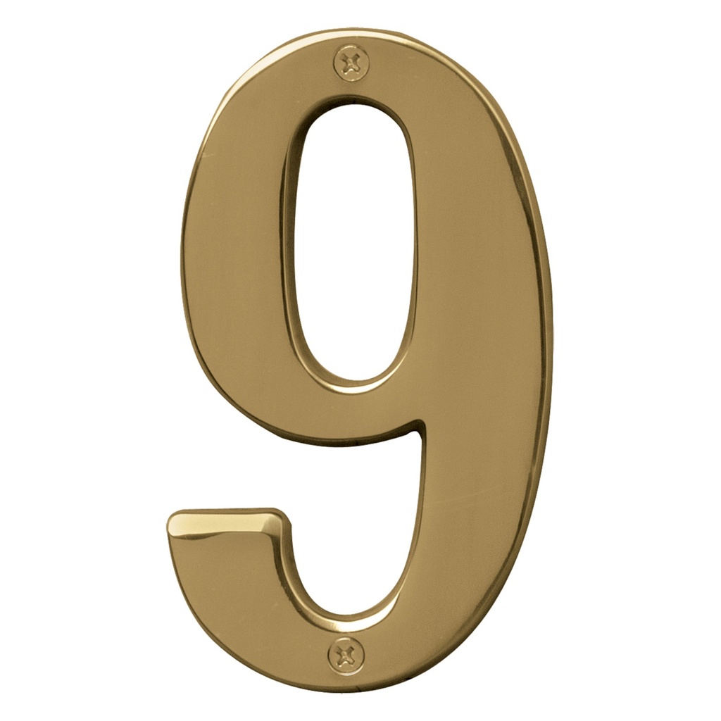 5IN POLISHED BRASS NBR 9