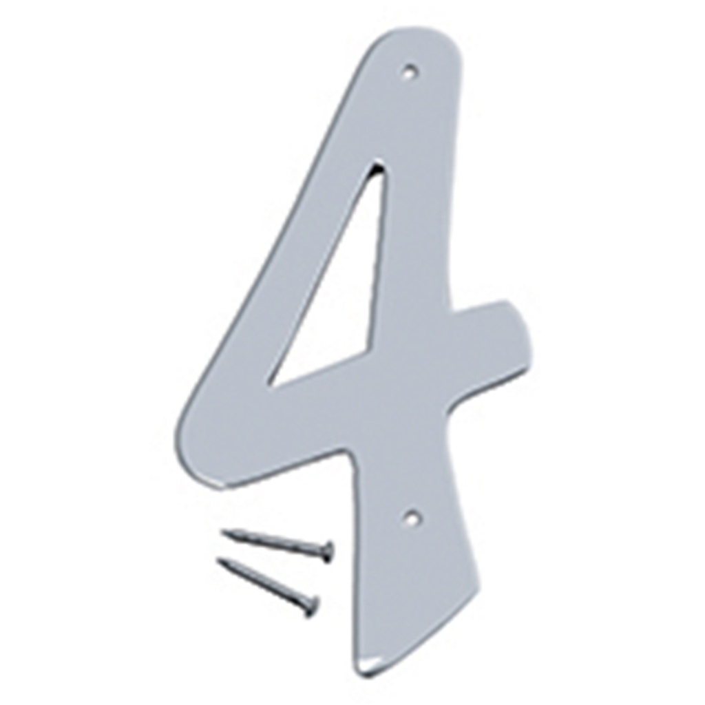 4 IN SATIN NICKEL FINISH NBR 4