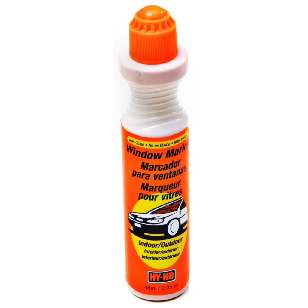 WINDOW MARKER/FLUOR ORANGE