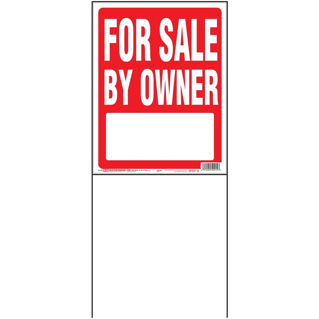 14X18IN FSBO WITH FRAME