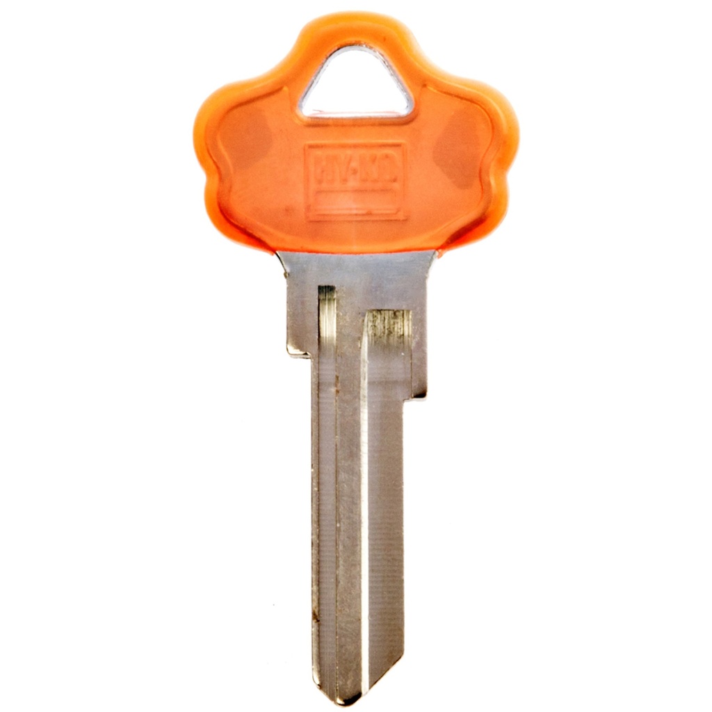 KW10PDM KEYBLANK COLOR-DIPPED