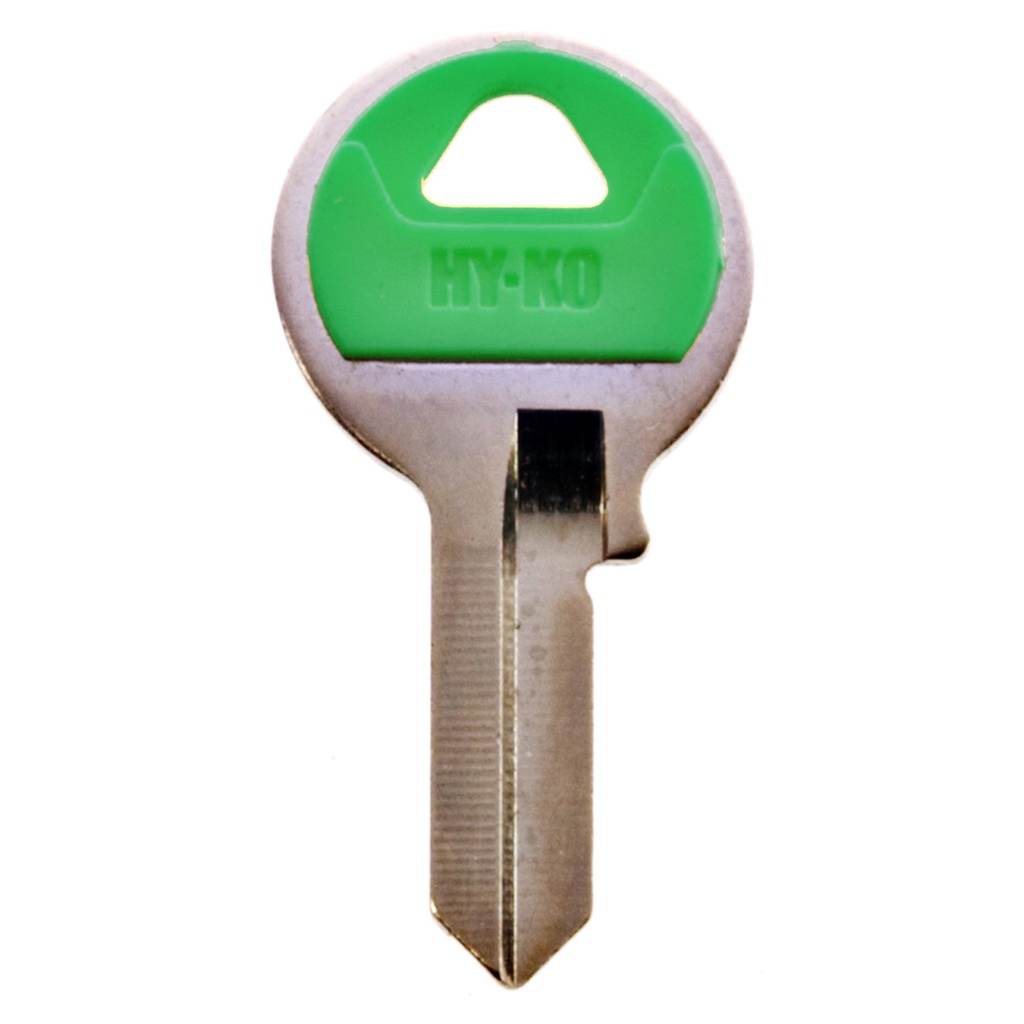 M1PG KEYBLANK MASTER LOCK GRN