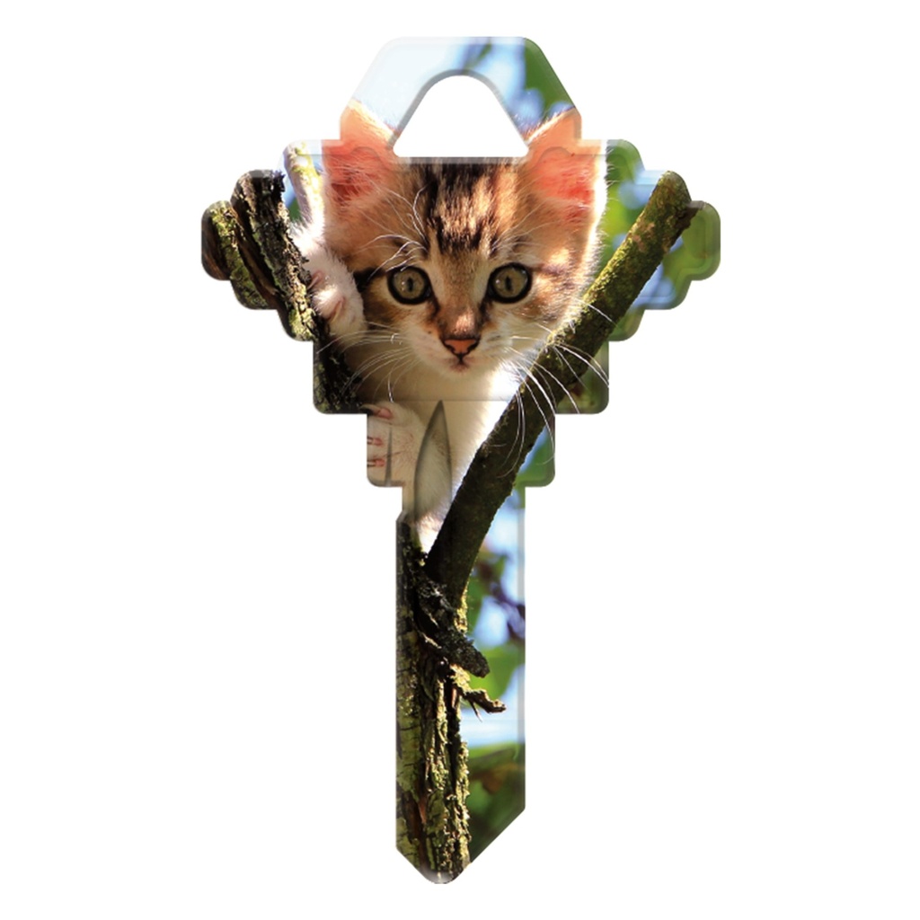 SC1-KL008 KEYBLANK KITTY