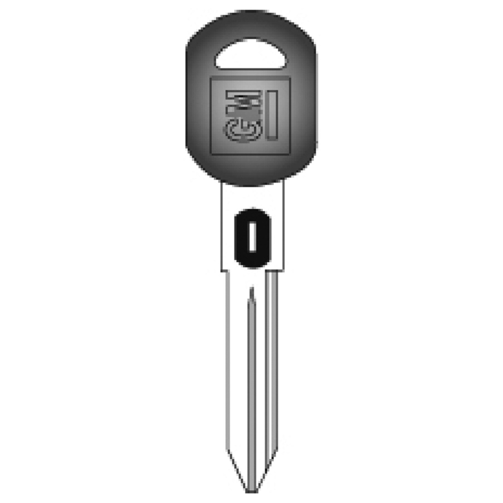 B82P4 KEYBLANK GM V-KEY 4 DBL
