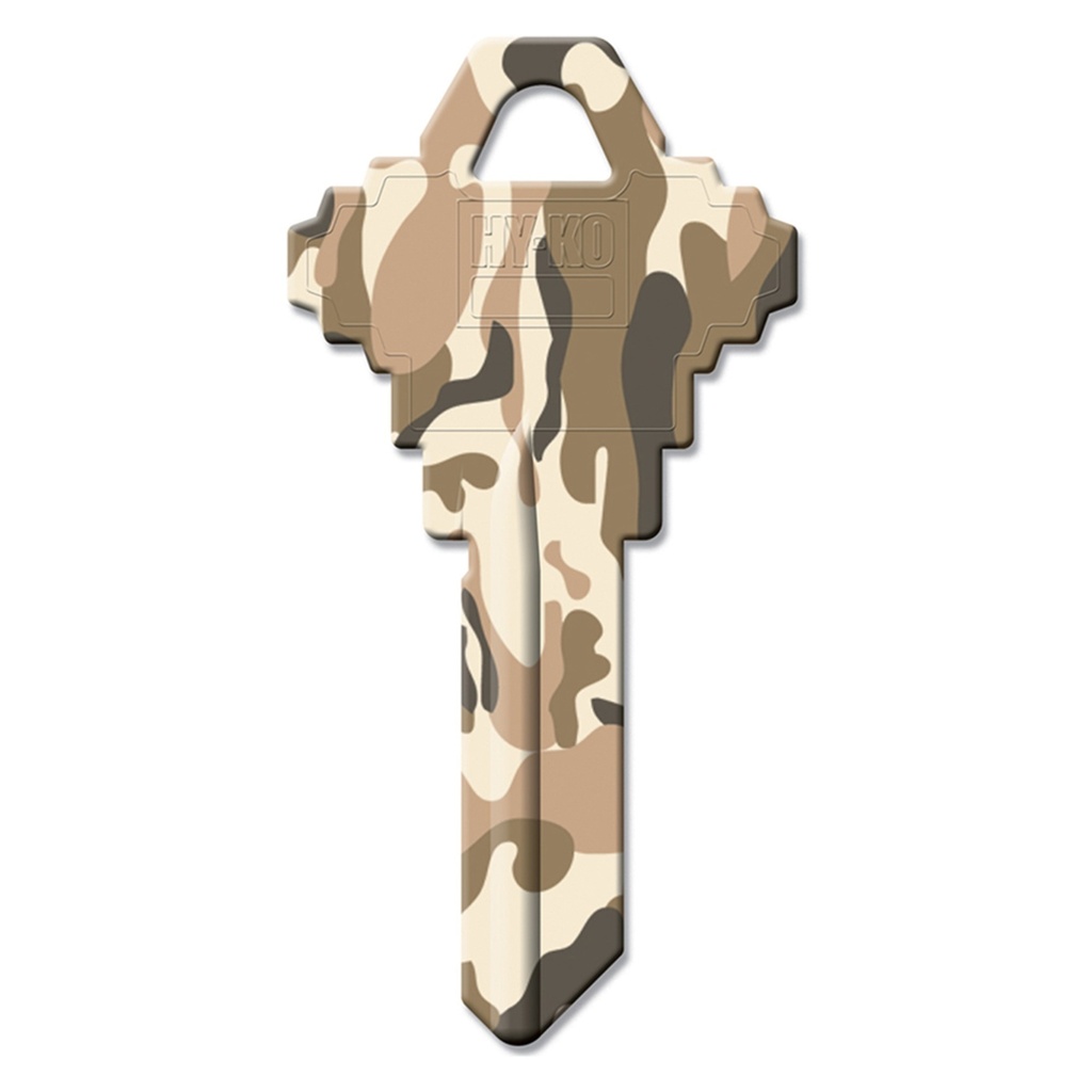 SC1-06 KEYBLANK - CAMOUFLAGE
