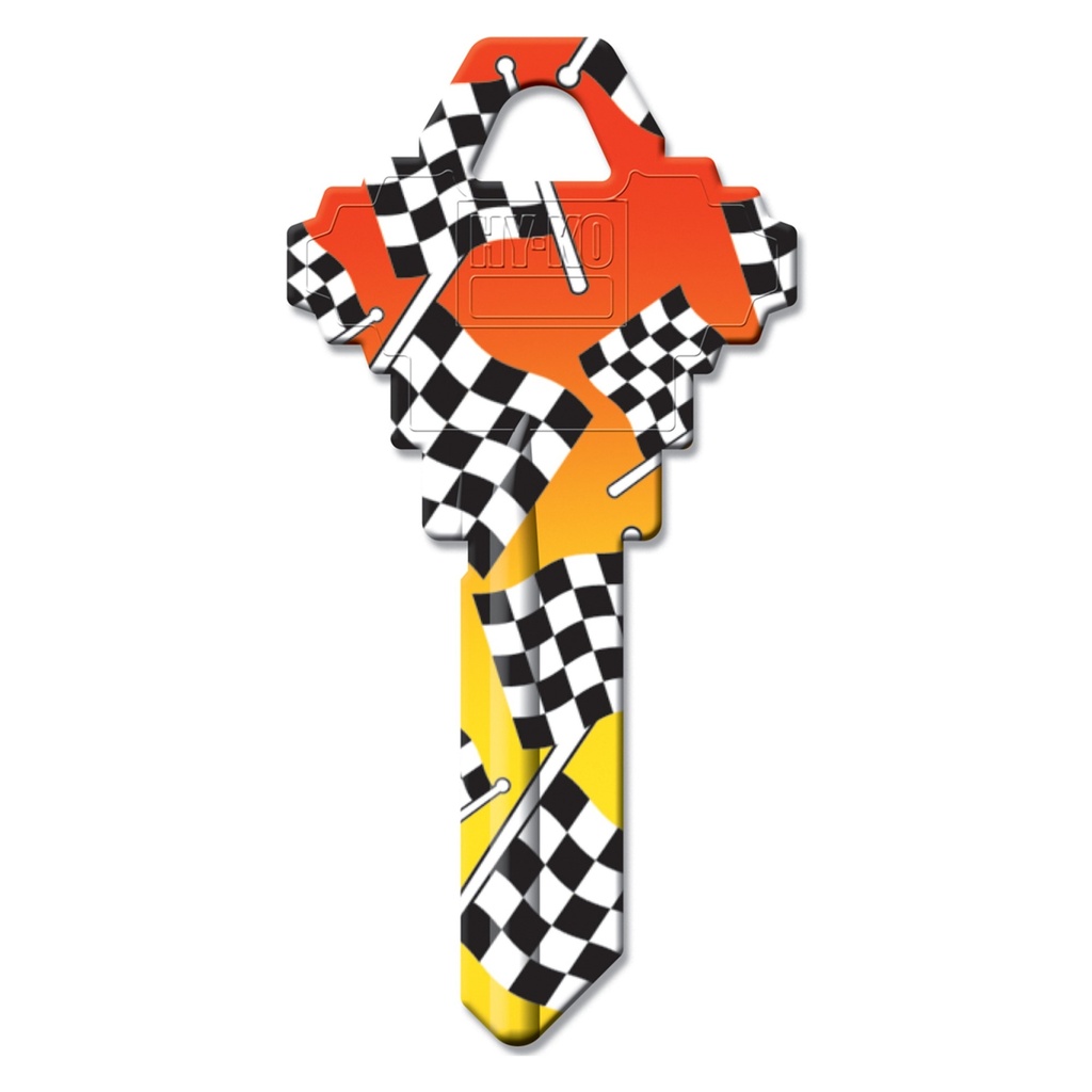 SC1-07 KEYBLANK - CHECK FLAG