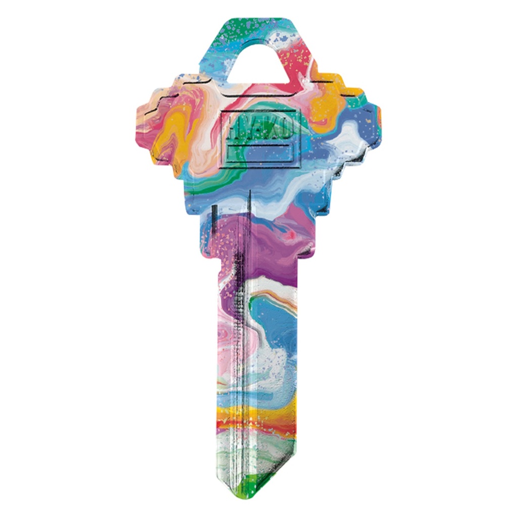 SC1-21 KEYBLANK - SWIRLS