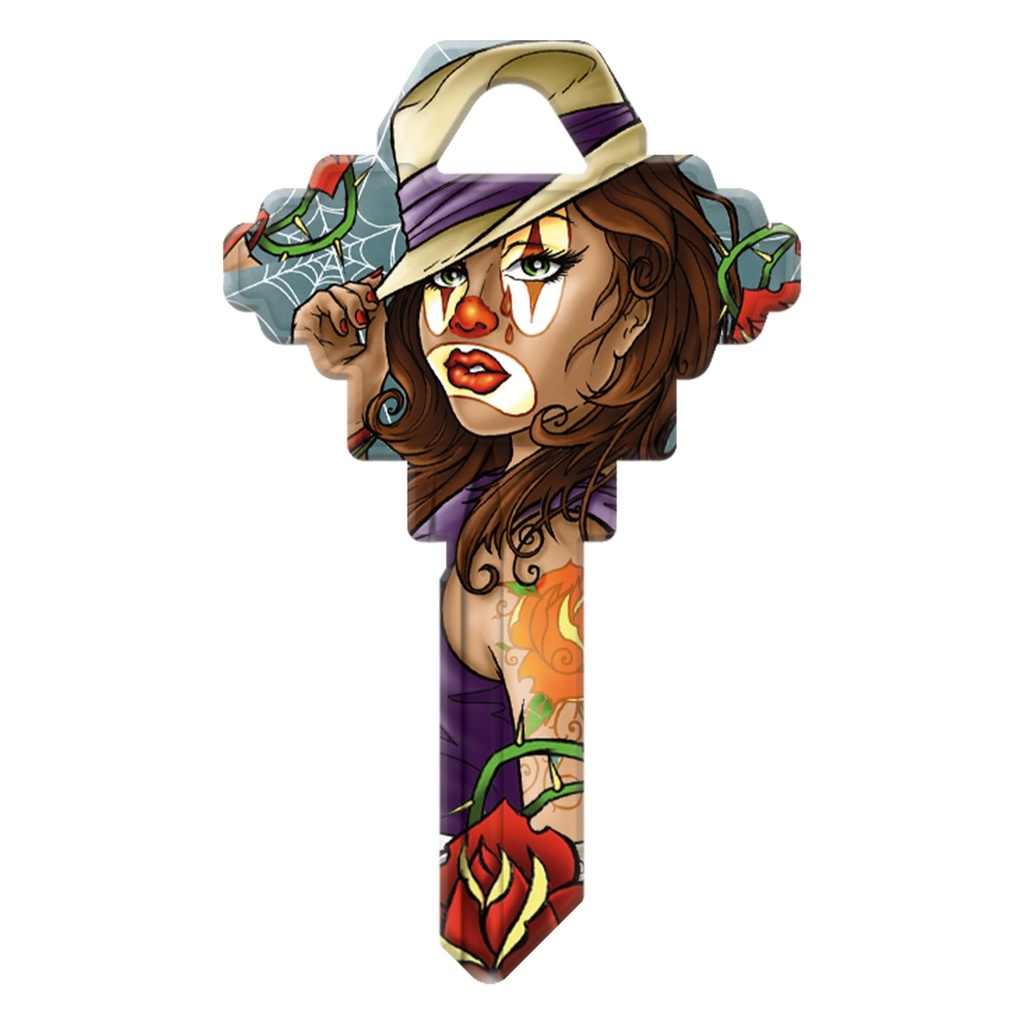 KW1-CLWN KEYBLANK - CLOWN