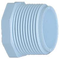 PVC02113 0800HA Schedule 40 3/4in. MPT PVC Plug