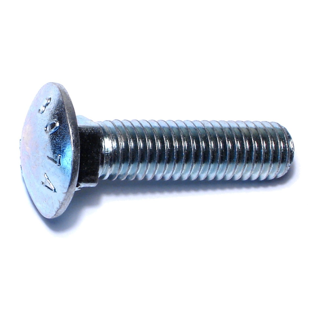 [MF01139] 1/2-13 x 2Carriage Bolt Zn