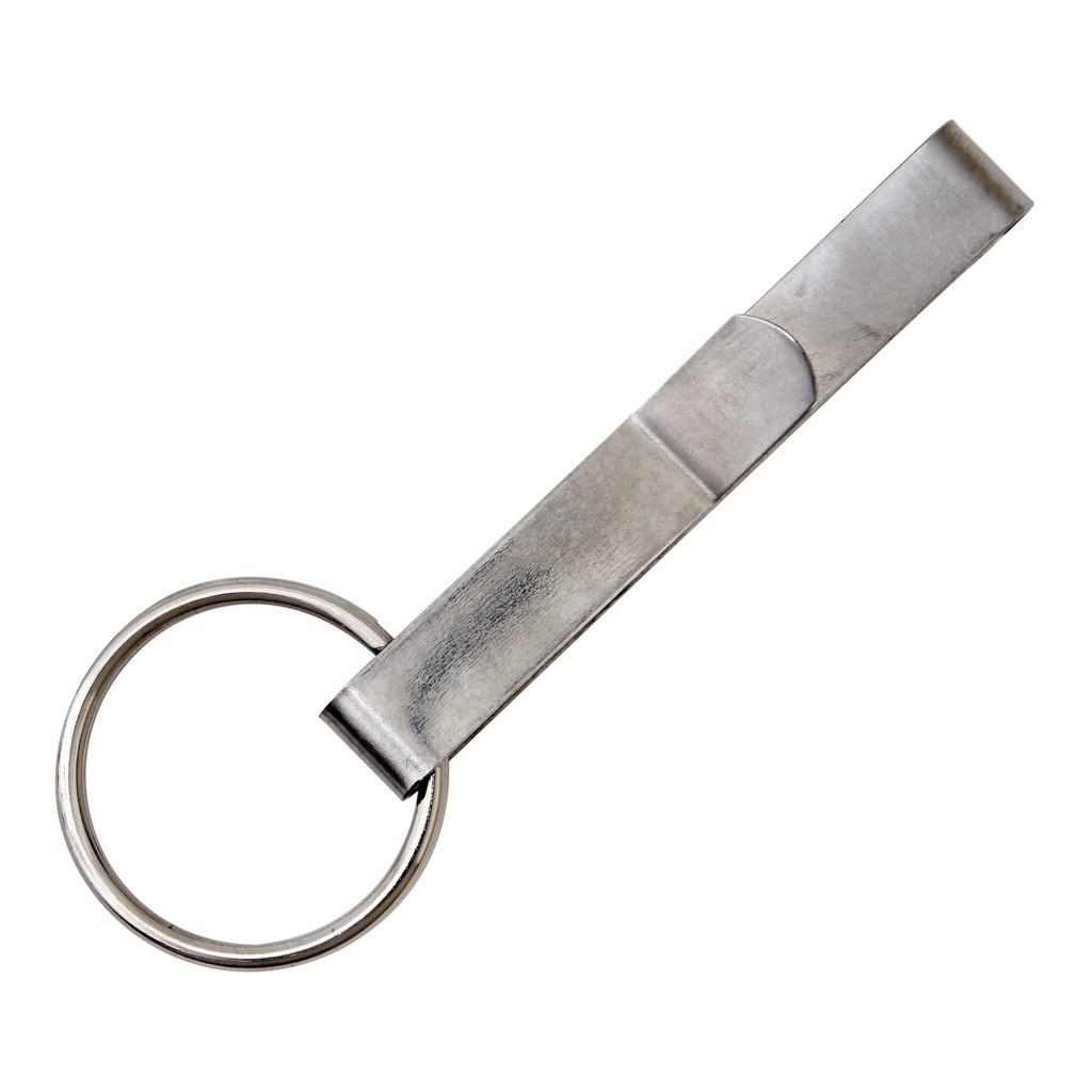 METAL BELT CLIP W/SPLIT RING