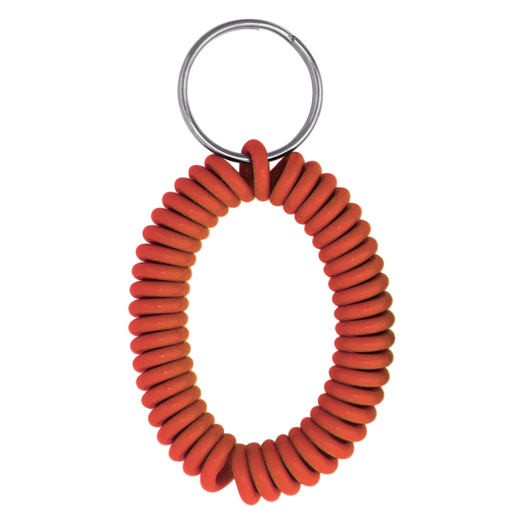 COILED KEY RING W/ SPLIT RING