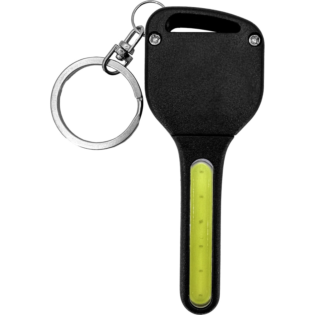 KEY-SHAPED LED LIGHT KEY RING