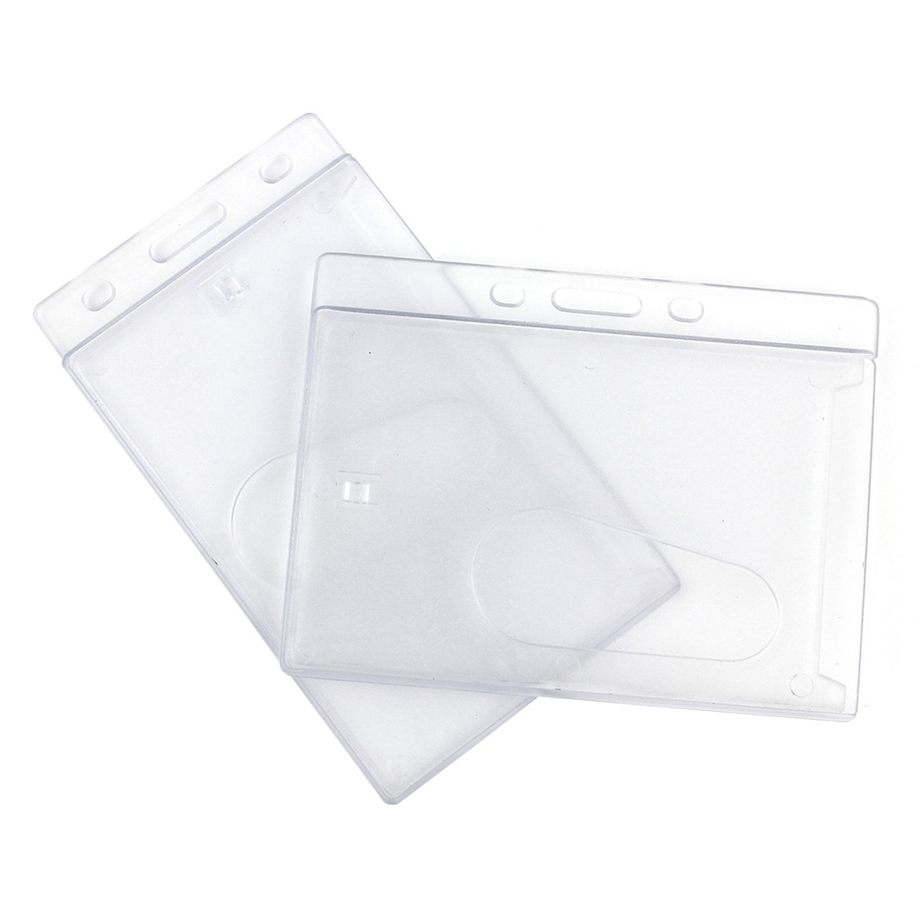 PLASTIC BADGE HOLDERS-30/BKT