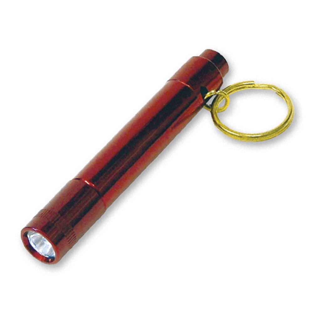 FLASHLIGHT KEY RING/BKT