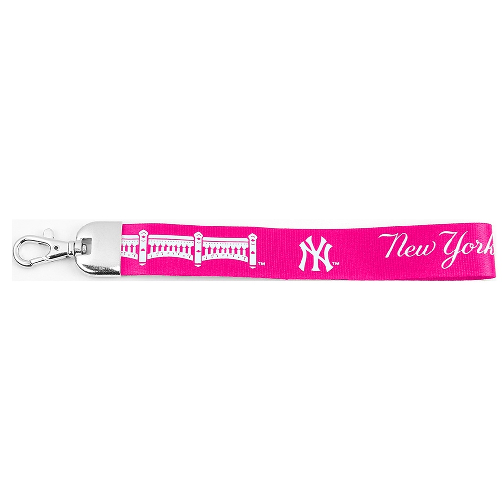 MLB WRISTLET-NY YANKEES PINK
