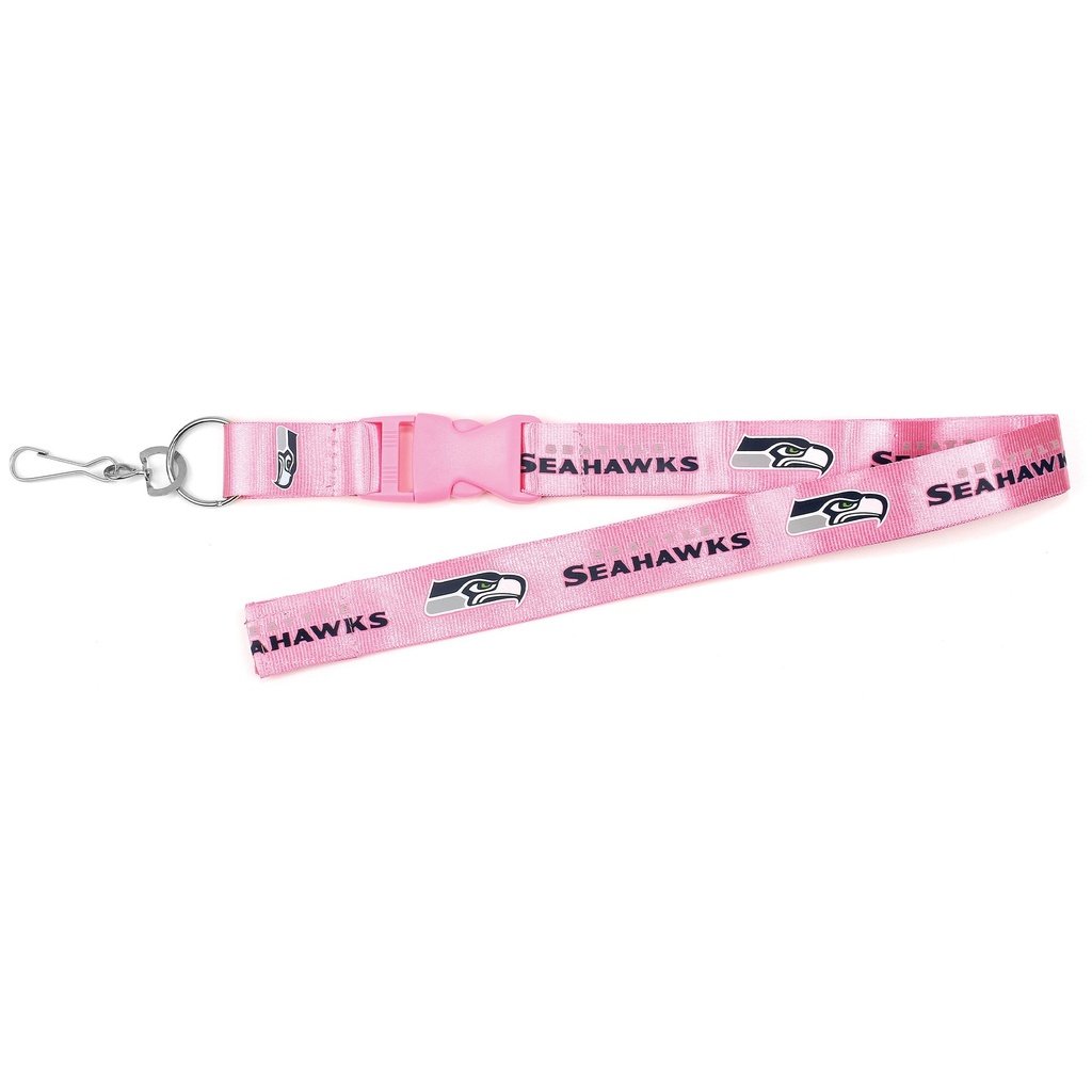 NFL TEAM LANYARD SEAHAWKS PINK