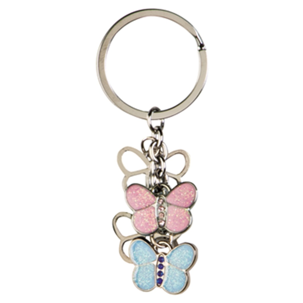 CHARMS BUTTERFLY KEY RING