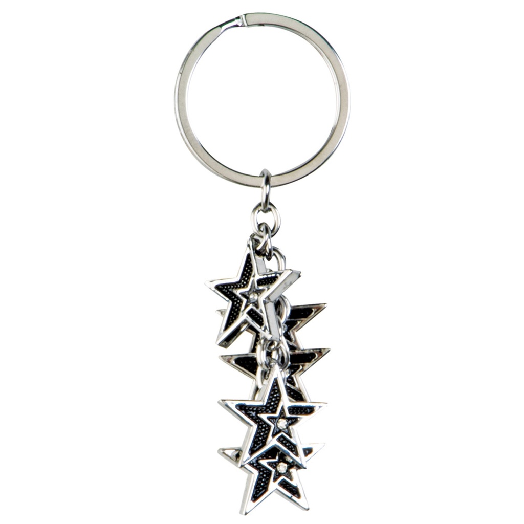 CHARMS STARS KEY RING