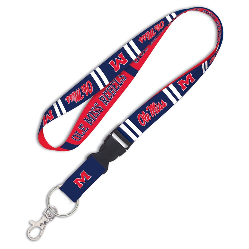 NCAA TEAM LANYRD-OLE MISS REBL