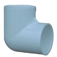 PVC02300 0800HA 3/4 90DEG EL 3/4in. Slip x 3/4in. D Slip PVC Elbow