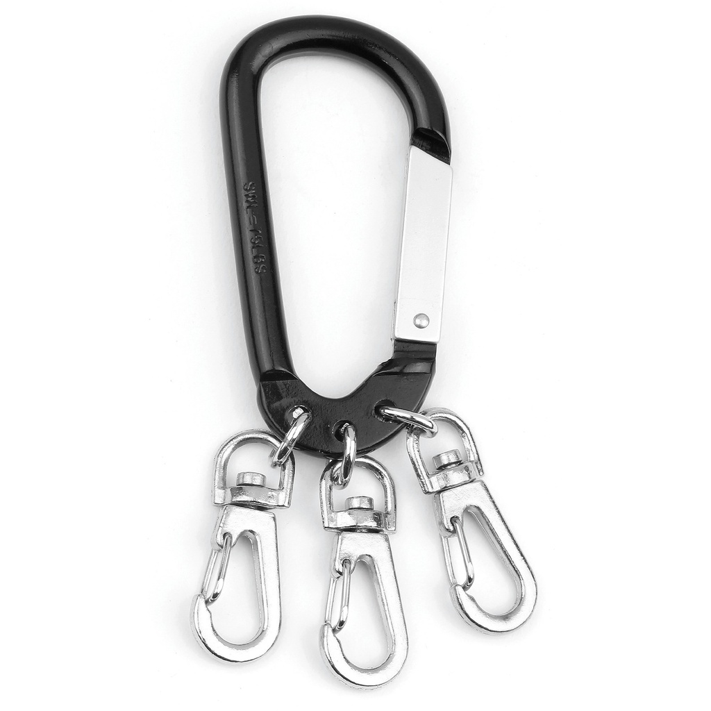 CARABINER WITH SNAPS