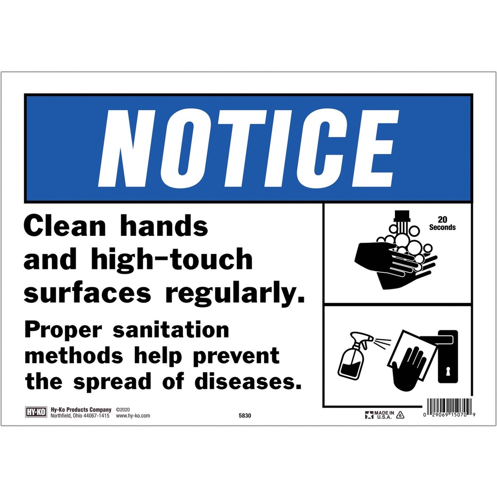 NOTICE CLEAN HANDS