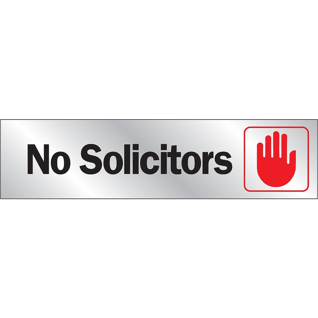 [MFB00027] NO SOLICITORS
