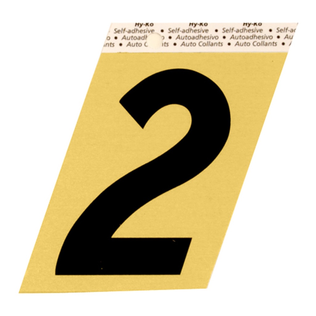3.5IN GOLD ALUMINUM NBR 2