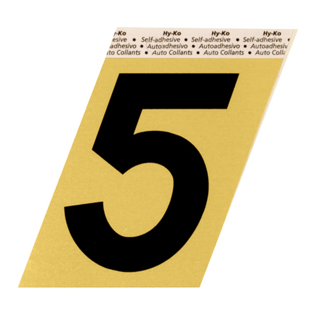 3.5IN GOLD ALUMINUM NBR 5