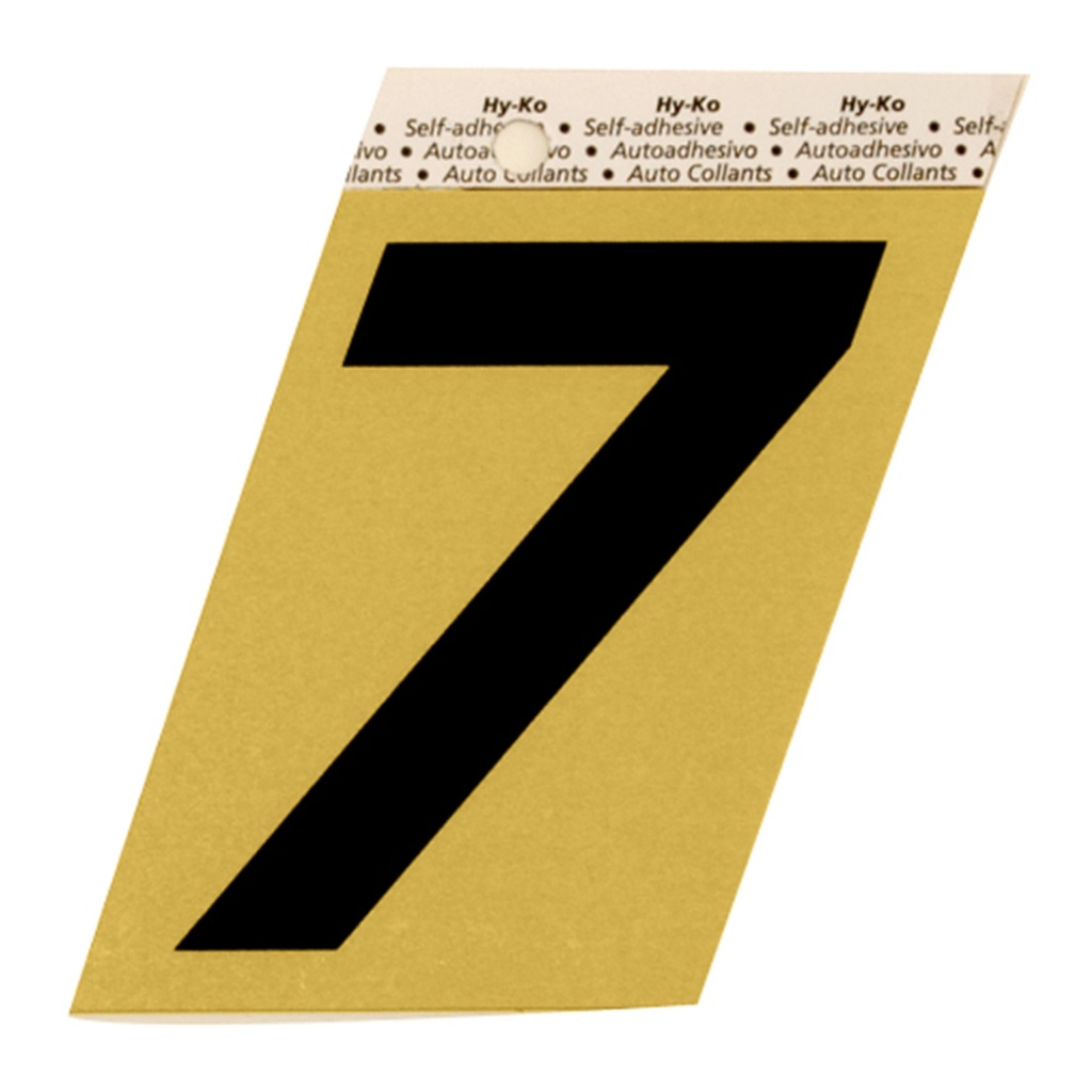 3.5IN GOLD ALUMINUM NBR 7