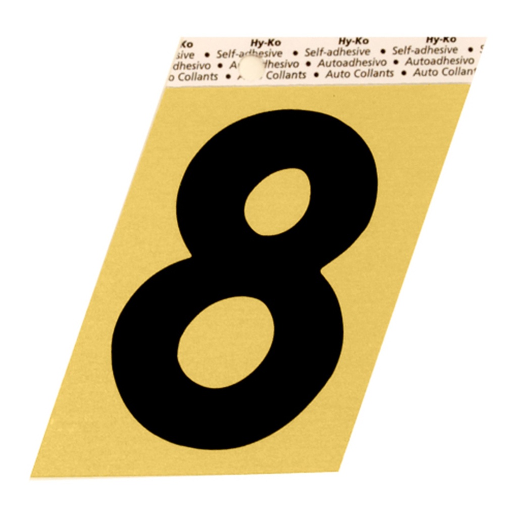 3.5IN GOLD ALUMINUM NBR 8