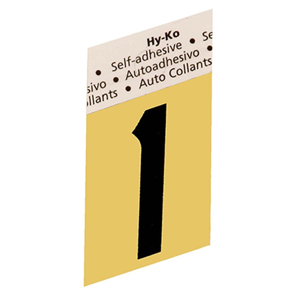 1.5IN GOLD ALUMINUM NBR 1