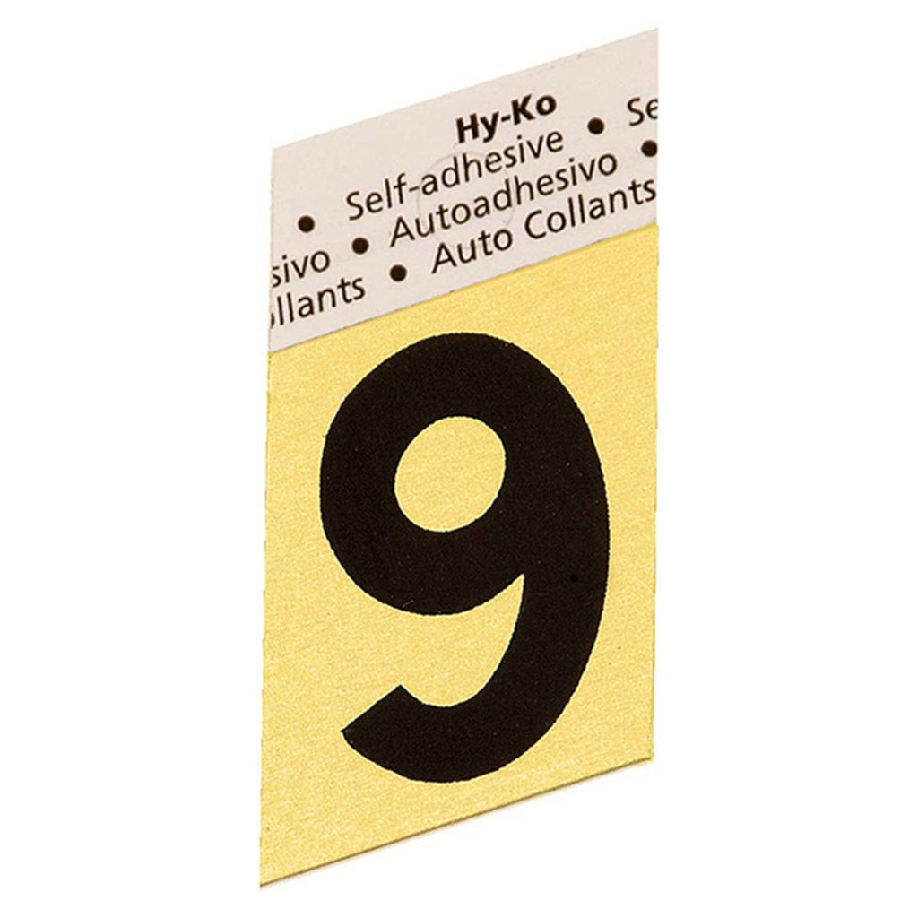 1.5IN GOLD ALUMINUM NBR 9