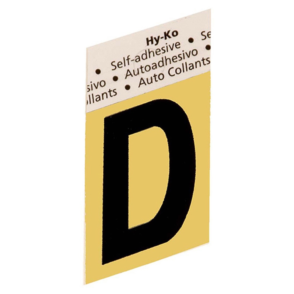 1.5 IN GOLD ALUMINUM LTR D