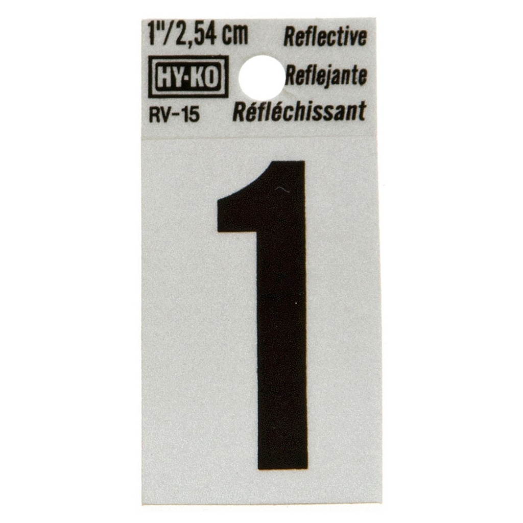 1.25IN REFLECTIVE NBR 1