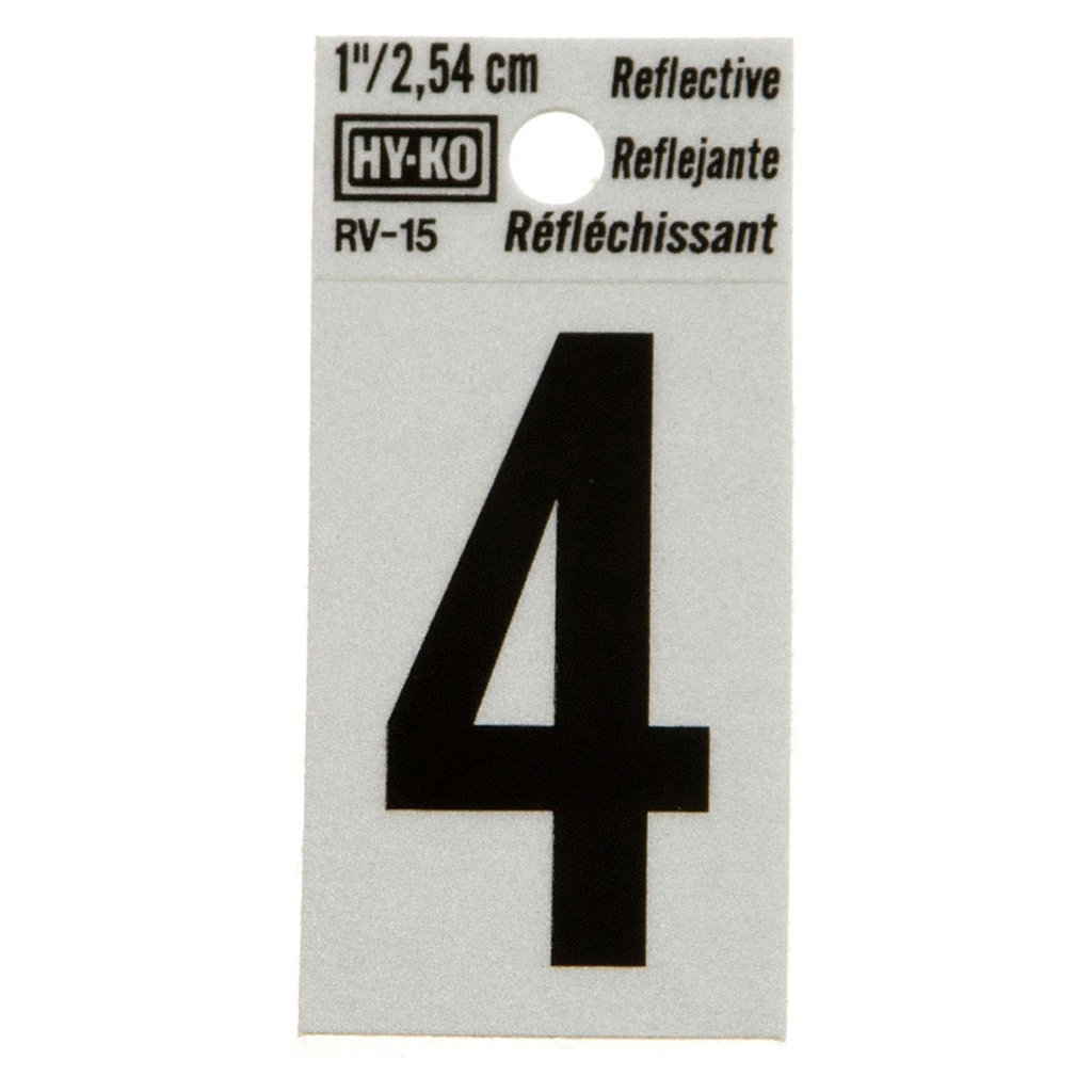 1.25IN REFLECTIVE NBR 4