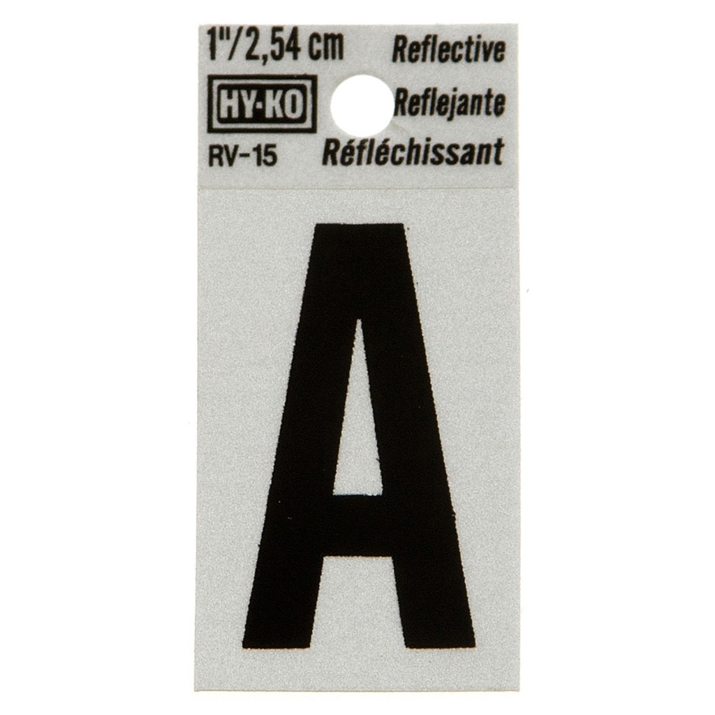 1.25IN REFLECTIVE LTR A
