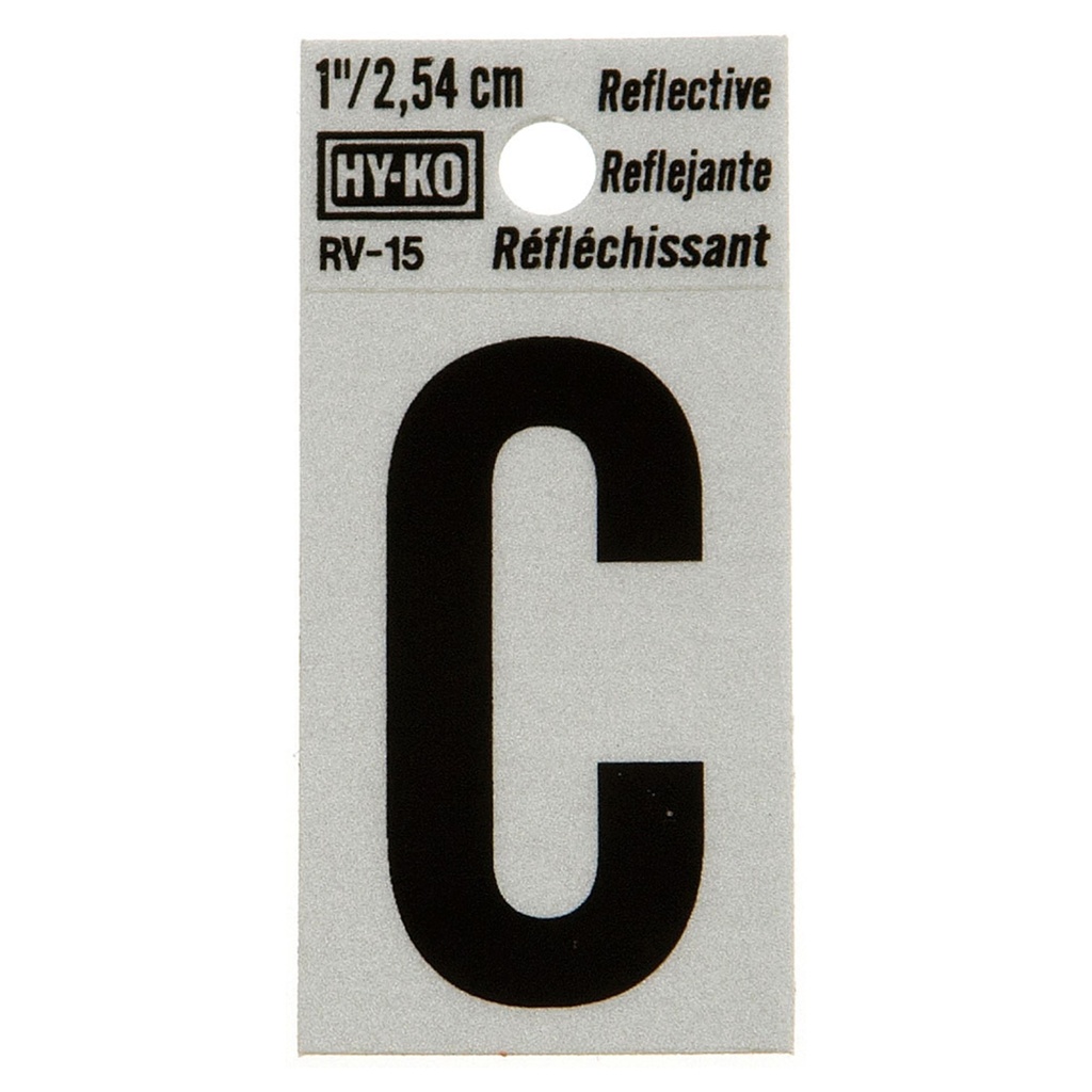 1.25IN REFLECTIVE LTR C