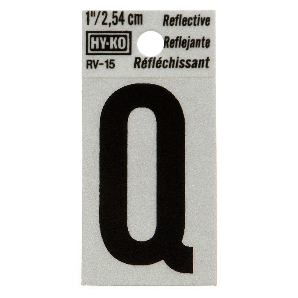 1.25IN REFLECTIVE LTR Q