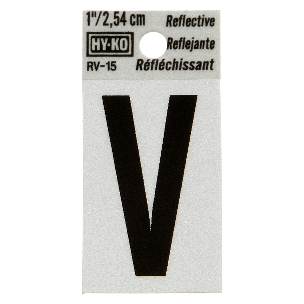 1.25IN REFLECTIVE LTR V