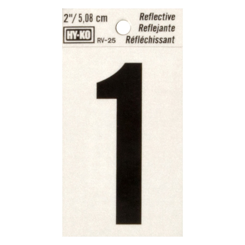 2IN REFLECTIVE NBR 1