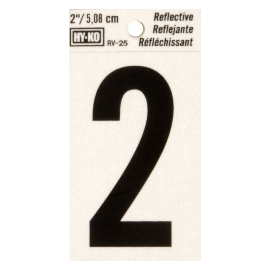 2IN REFLECTIVE NBR 2