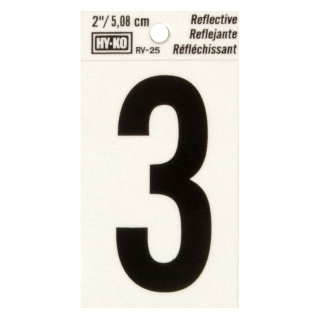 2IN REFLECTIVE NBR 3